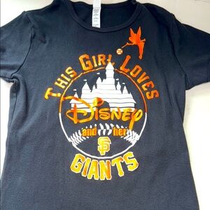 Disney + San Francisco Giants Shirt